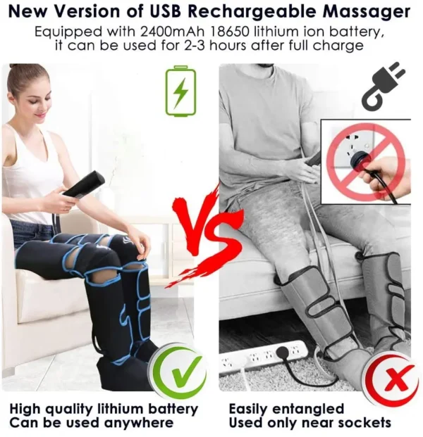 air pressure leg massager - Image 21