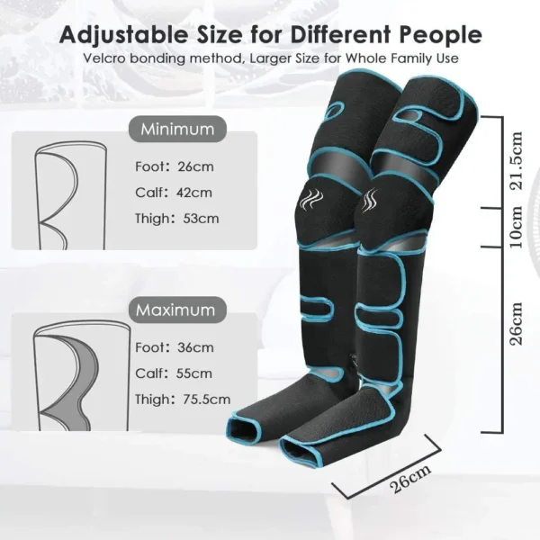 air pressure leg massager - Image 4