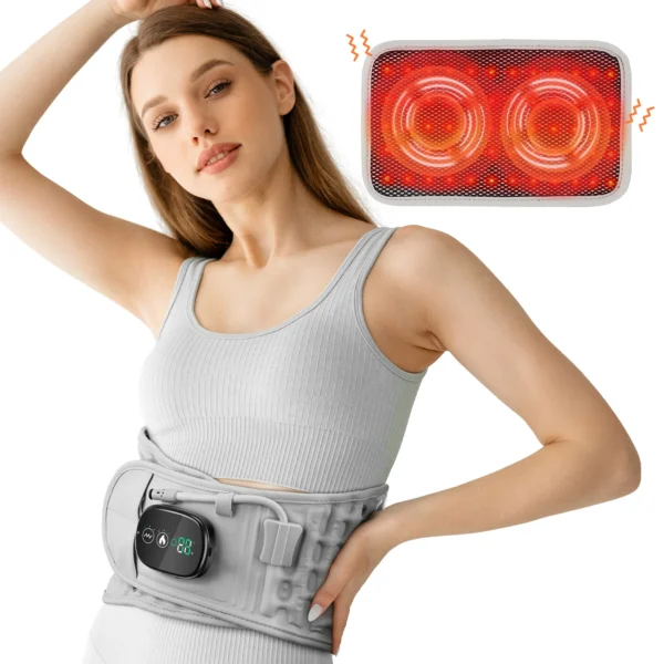 Heating Waist Massager Belts Vibration Inflatable Heated Pads Back Protector Waist Massage Relax Warmer - Image 12