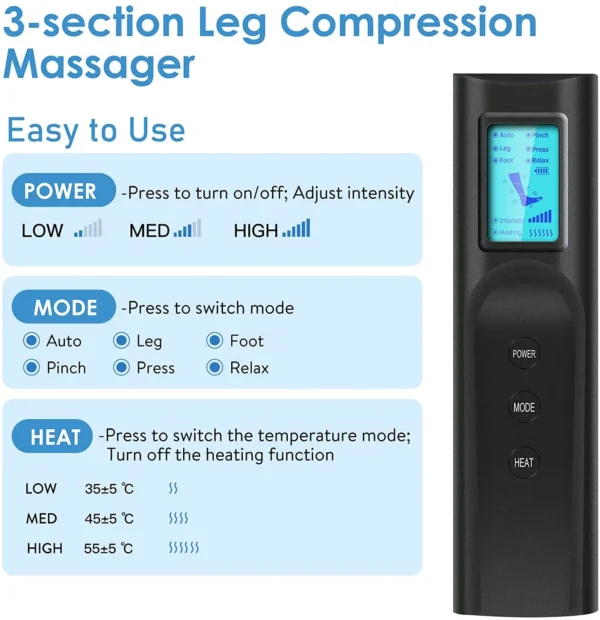 air pressure leg massager - Image 34